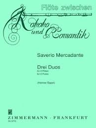 MERCADANTE S. - 3 DUOS 2 FLAUTAS